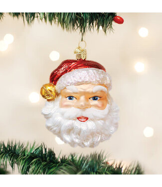 OLD WORLD CHRISTMAS Jingle Bell Santa Ornament