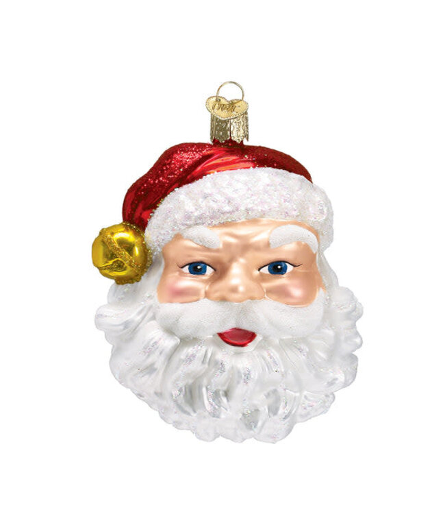 OLD WORLD CHRISTMAS Jingle Bell Santa Ornament
