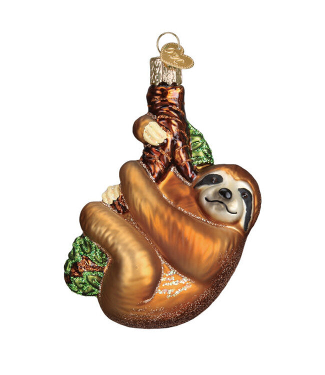 OLD WORLD CHRISTMAS Sloth Ornament