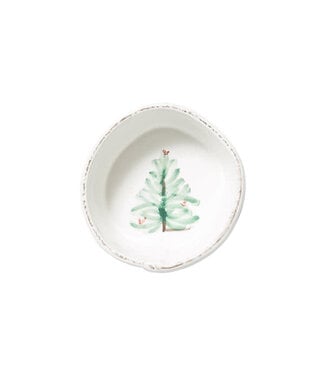 VIETRI Lastra Holiday Condiment Bowl