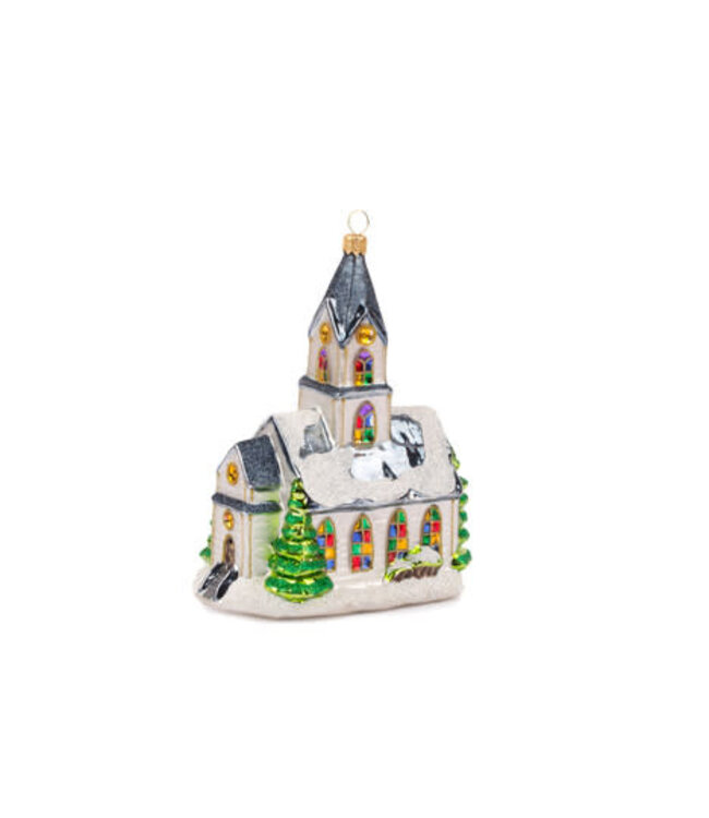 Adorable Chapel With Stained Glass