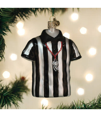 OLD WORLD CHRISTMAS Referee Shirt Ornament
