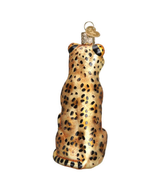 OLD WORLD CHRISTMAS Leopard Ornament