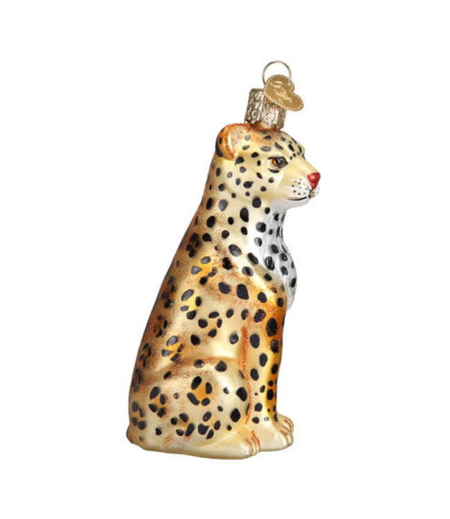 OLD WORLD CHRISTMAS Leopard Ornament