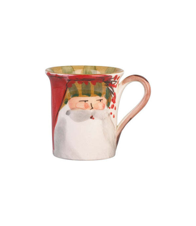 VIETRI Old St. Nick Mugs
