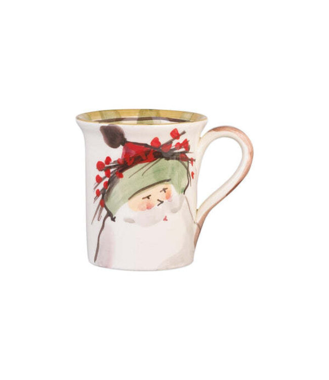 VIETRI Old St. Nick Mugs