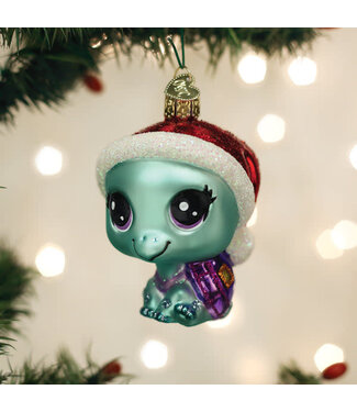 OLD WORLD CHRISTMAS Littlest Pet Shop Bev Ornament