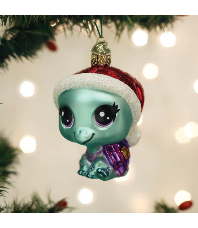 OLD WORLD CHRISTMAS Littlest Pet Shop Bev Ornament