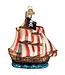 OLD WORLD CHRISTMAS Pirate Ship Ornament