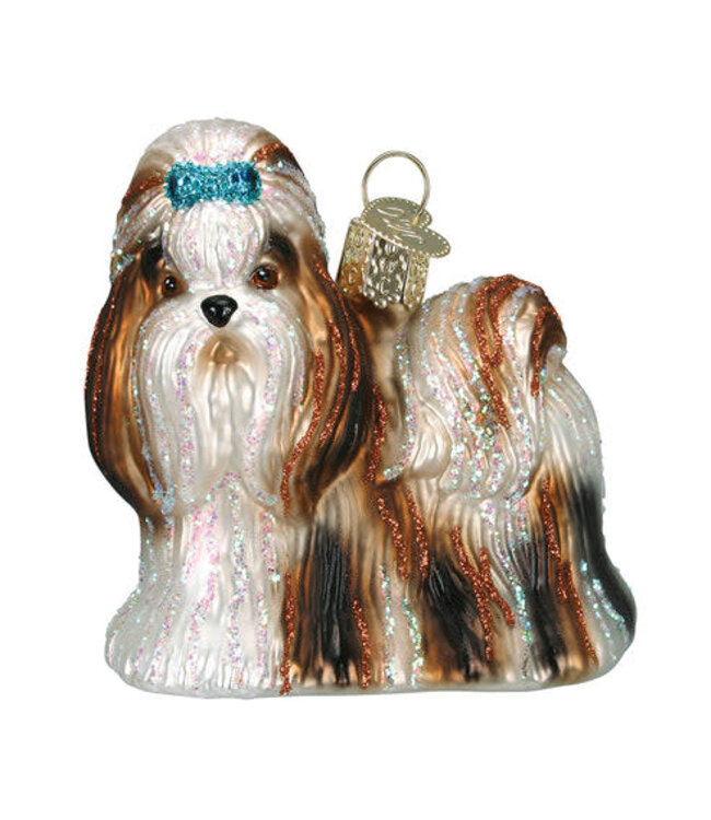 OLD WORLD CHRISTMAS Shih Tzu Ornament
