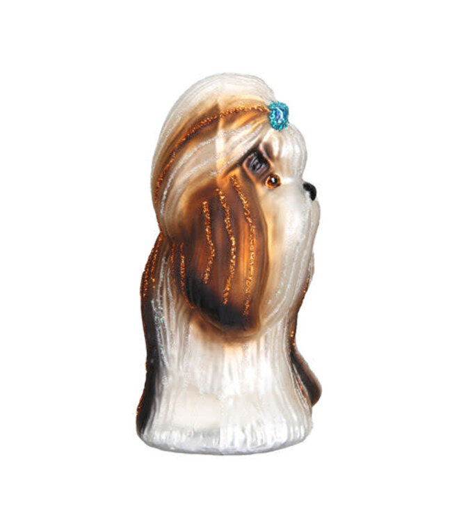 OLD WORLD CHRISTMAS Shih Tzu Ornament