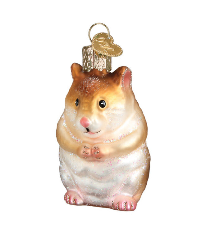 OLD WORLD CHRISTMAS Hamster Ornament