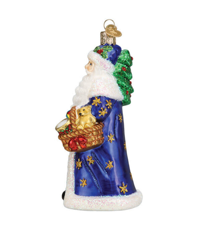 OLD WORLD CHRISTMAS Regal Father Christmas Ornament