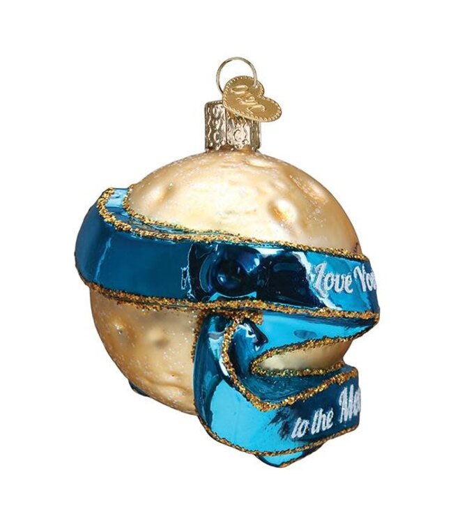OLD WORLD CHRISTMAS Love You To The Moon & Back Ornament
