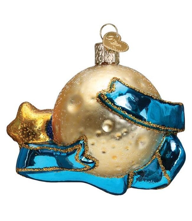 OLD WORLD CHRISTMAS Love You To The Moon & Back Ornament