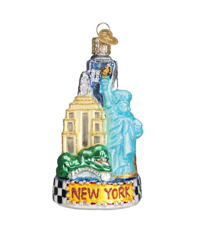 OLD WORLD CHRISTMAS New York City Ornament