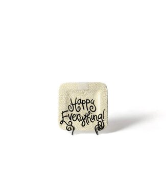 HAPPY EVERYTHING Gold Small Dot Mini Happy Everything! Square Platter
