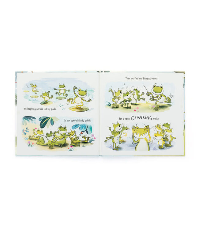 JELLYCAT A Fantastic Day For Finnegan Frog Book