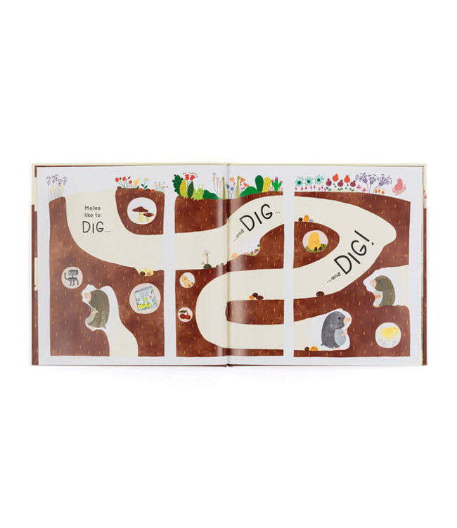 JELLYCAT Muswell Mole and the Buried Treasure