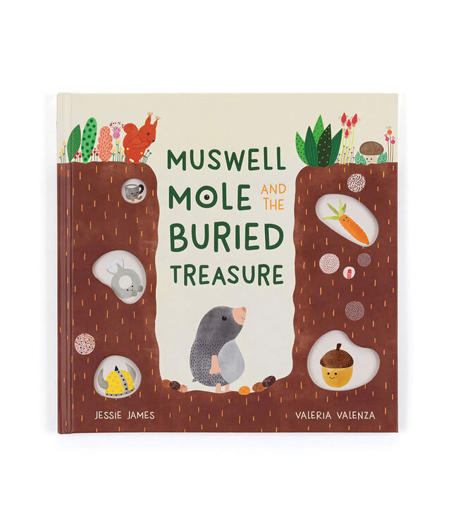JELLYCAT Muswell Mole and the Buried Treasure