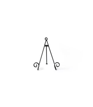 HAPPY EVERYTHING Black Swirl Mini Plate Stand