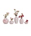 Pink Chinoiserie Hand-Painted Vase