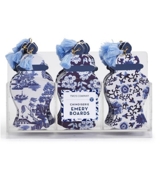 Chinoiserie Chic Ginger Jar Emery Boards