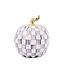 MACKENZIE CHILDS Violet Check Large Pumpkin
