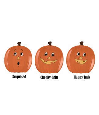 Dol Halloween Pumpkin Plate