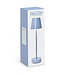 LED Cordless Table Lamp with Scalloped Edge Shade in Gift Box