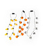 Lotsa Light Jumbo Flashing Halloween Necklace