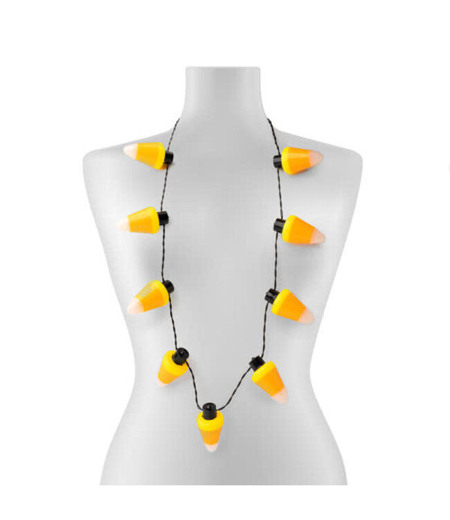 Lotsa Light Jumbo Flashing Halloween Necklace