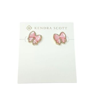 KENDRA SCOTT Haley Bow Stud Earrings