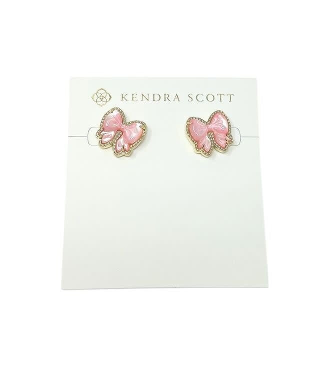 KENDRA SCOTT Haley Bow Stud Earrings