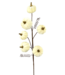 28" Velvet Pumpkin Spray