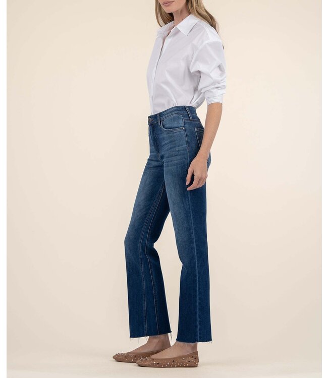 KUT FROM THE KLOTH Kelsey High Rise Fab Ab Ankle Flare-NSet Leg