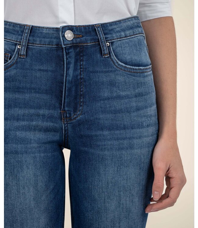 KUT FROM THE KLOTH Kelsey High Rise Fab Ab Ankle Flare-NSet Leg