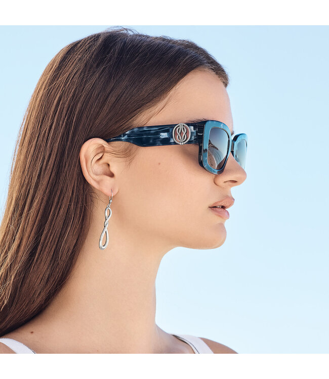 BRIGHTON Interlok Harmony Blue Crush Sunglasses
