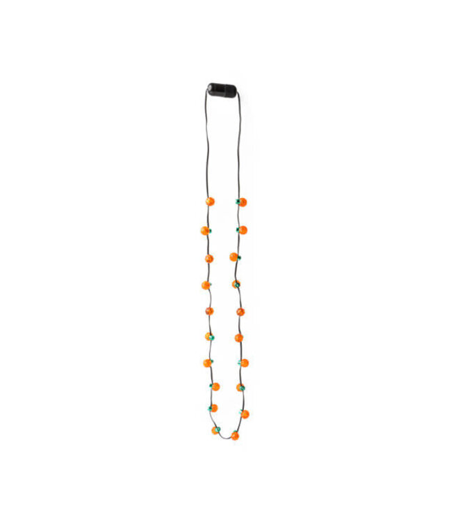 Lotsa Light-Up Pumpkin Necklace