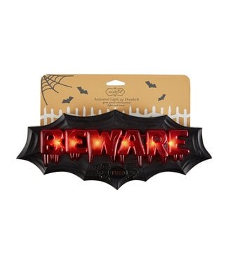 Beware Halloween Door Décor