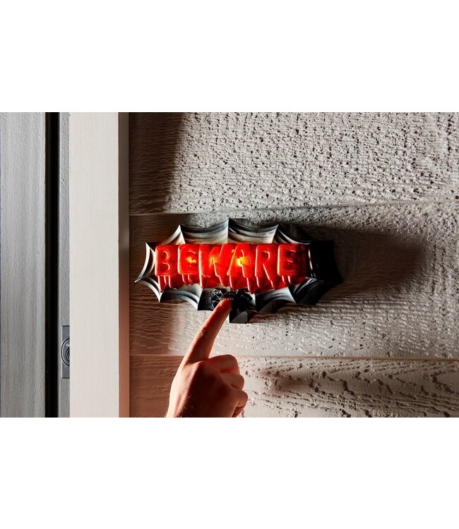 Beware Halloween Door Décor