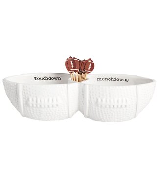 Football Toothpick Server Set