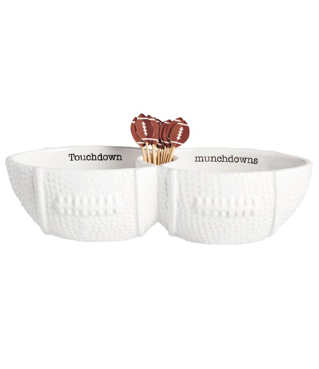 Football Toothpick Server Set