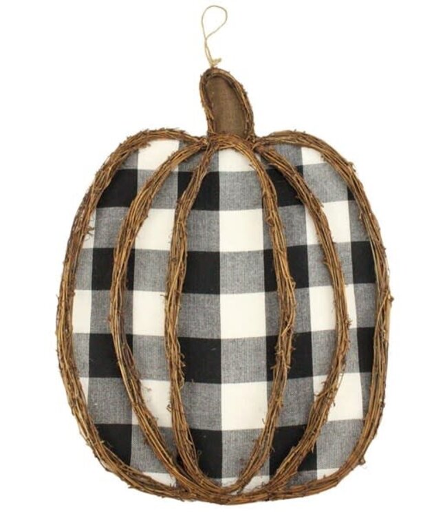 Vine/Fabric Pumpkin