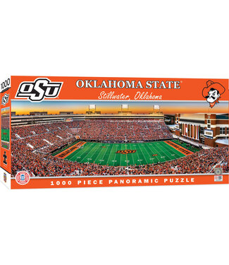 Oklahoma State Cowboys - 1000 Piece Panoramic Puzzle