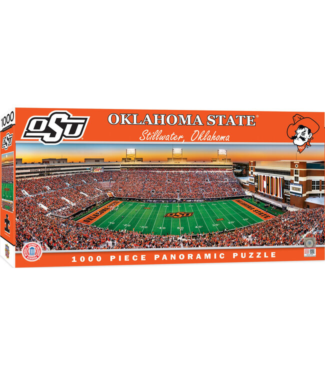 Oklahoma State Cowboys - 1000 Piece Panoramic Puzzle
