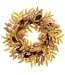 26" Eucalyptus/Berry/Pine Cone Wreath Tan Brown