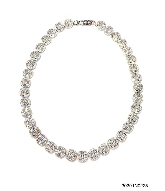 THEIA JEWELRY Emma Tennis Necklace