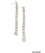 THEIA JEWELRY Liv Linear Drop Earrings
