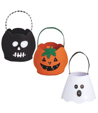 Light-Up Projection Treat Buckets